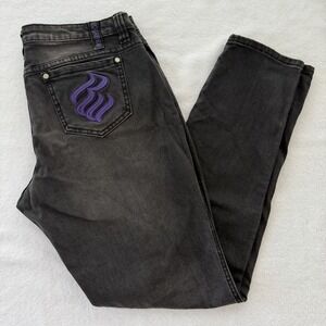 Rocawear Women's Jeans Size 13 Straight Leg Embroidered Y2K Vintage Streetwear